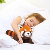 Ditucu Weighted Stuffed Animal 1.8 lbs Red Panda Plush Toys