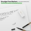 YEOUX Dry Erase Markers for Glass Board | No Residue