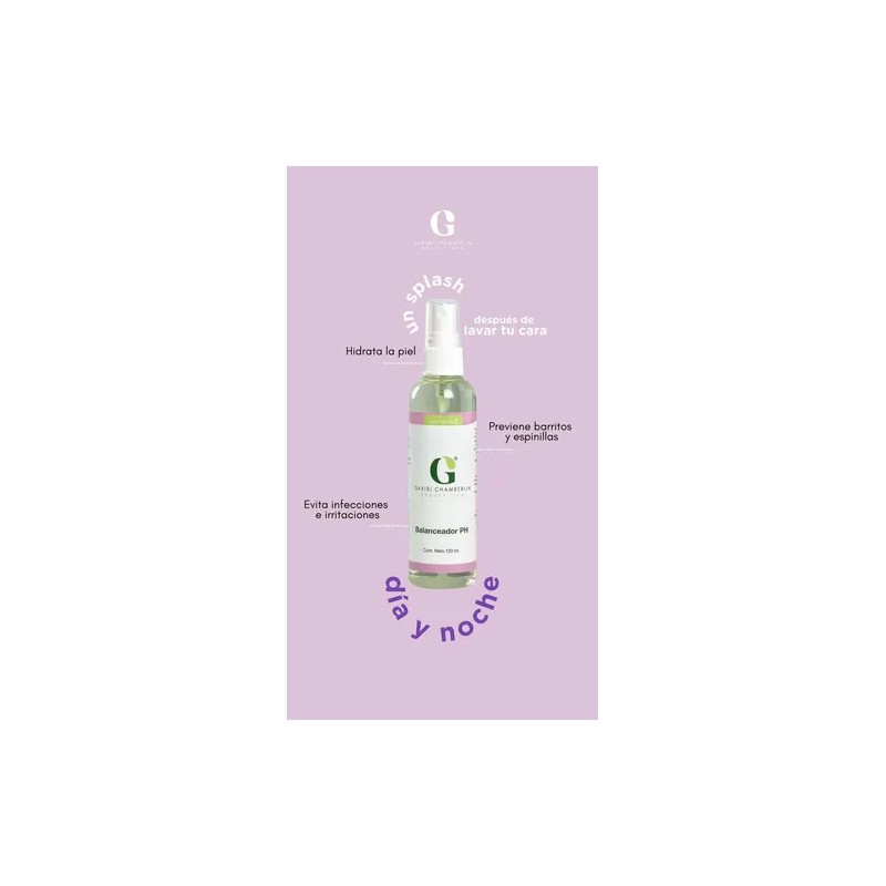 Tónico Balanceador Ph Con Agua De Rosas Para Rostro