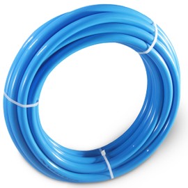 MSAEIQUN Pneumatic Tubing 1/2"OD PU Air Tubing Pipe Hose Blue Air Compressor PU Line Hose Tube For Air Tubing Or Fluid Transfer 10 Meter 32.8 Feet (1/2 x 32.8Ft)