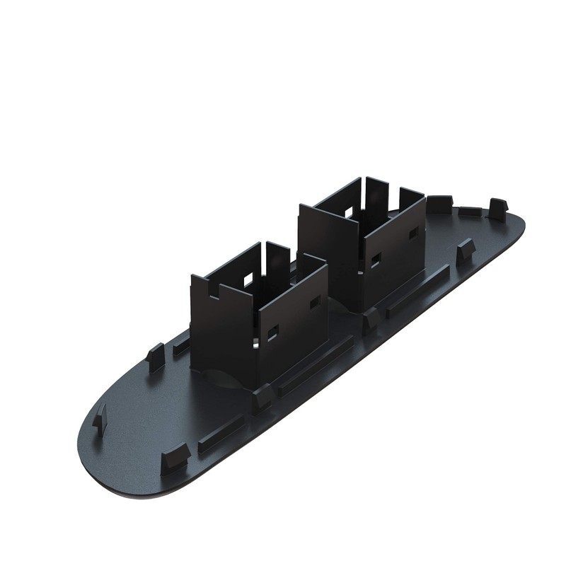 BASIKER - Cubierta para interruptor de ventana, panel de interruptor