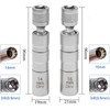2-Piece Magnetic Spark Plug Socket Set - 14mm & 16mm