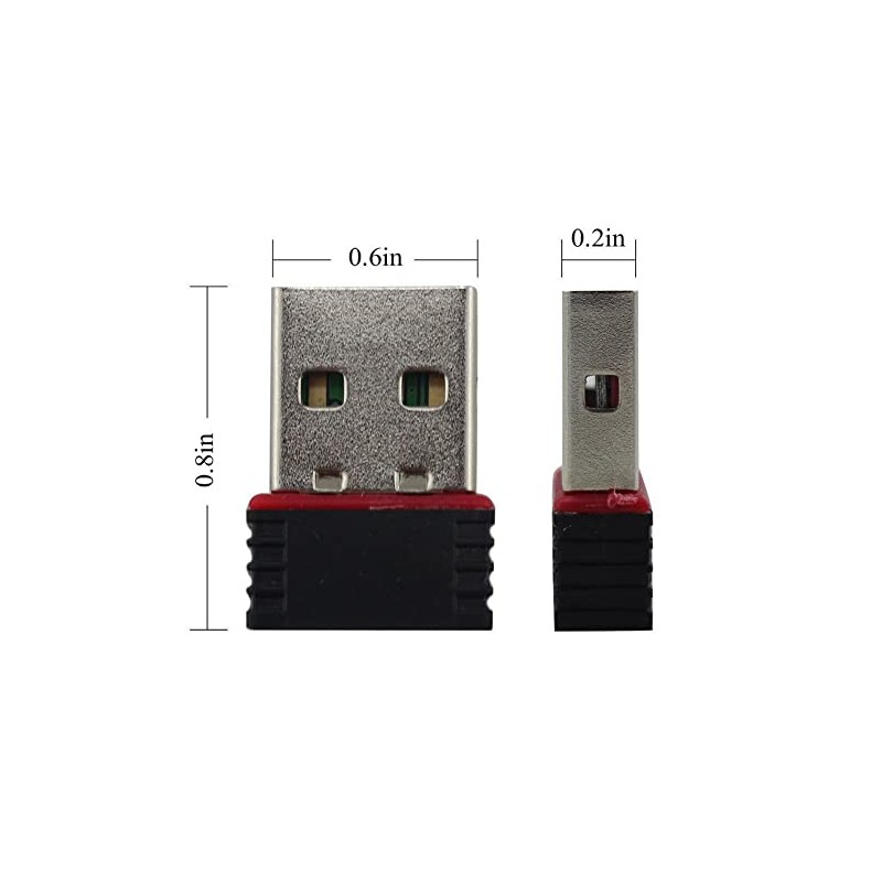 Ziyan WLAN Mini 150MPS USB 2.0 Stick WiFi Wireless LAN