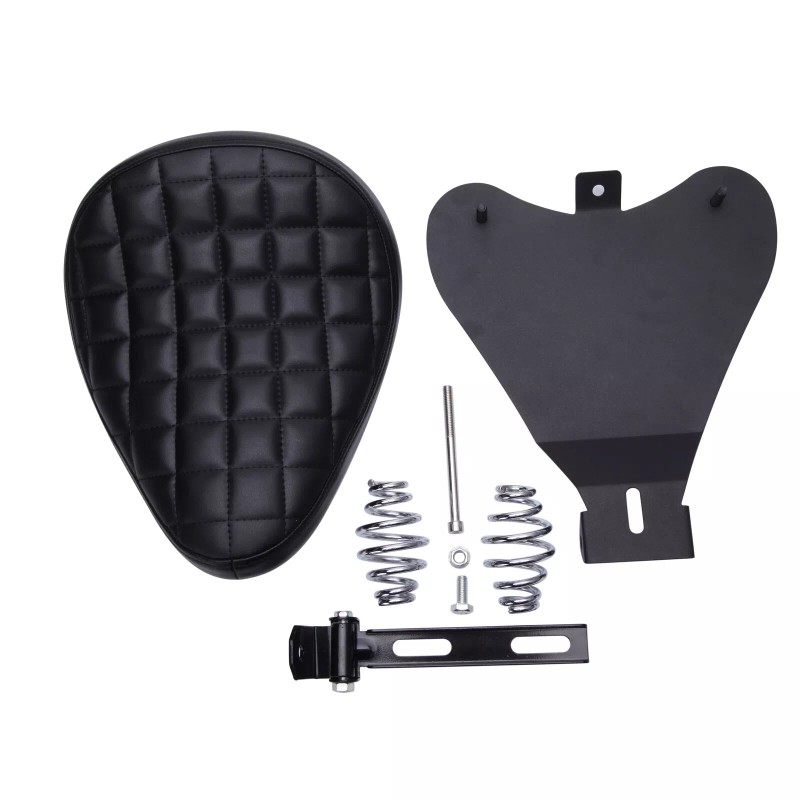 KEEPDSGN Motorcycle Spring Solo Seat For Harley Sportster Iron 48