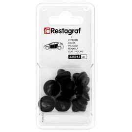 8 Pcs 8.2mm Hole Panel Clip Interior Trim and Door in Pouch for Renault Peugeot PSA Citroen Volkswagen Ford