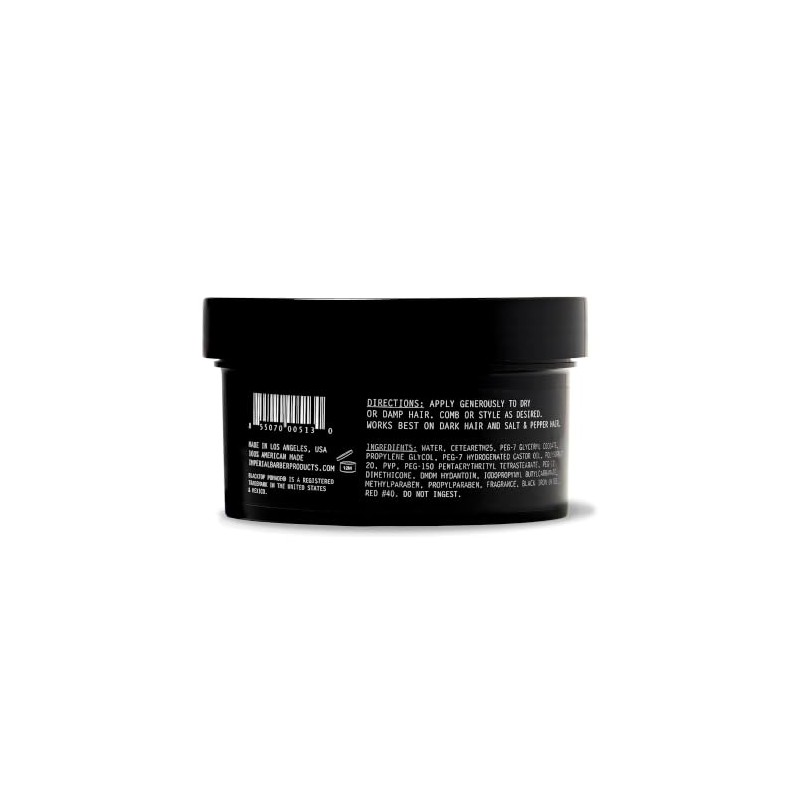 Pomada Imperial Barber Grade Products Blacktop, 6 onzas