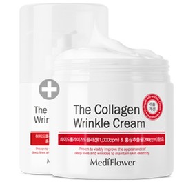 (1+1)Collagen Large Wrinkle Cream 250mlWrinkle Home Care Series Wrinkle Improvement Functionality - 6.Collagen Wrinkle Cream+Wrinkle Essence / (1+1)콜라겐 대용량 링클 크림 250ml링클 홈케어 시리즈주름개선 기능성 - 6.콜라겐 링클 크림+링클 에센스