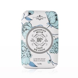 La Chatelaine Luxury Bar Soap | Natural Shea Formula (Coconut Milk, 7 oz)