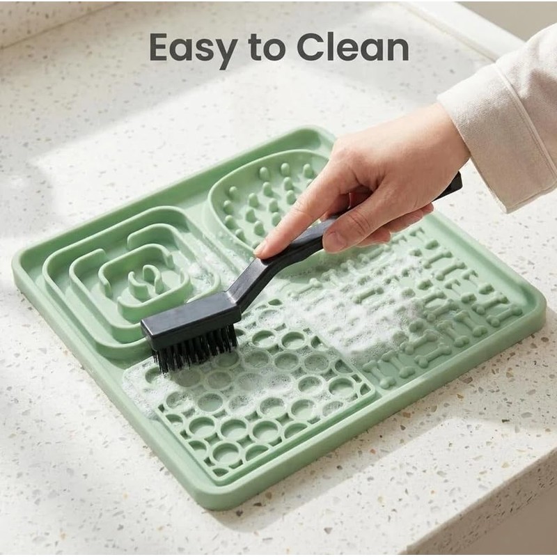 Vitisyao Lick Mat for Dogs and Cats, Cat Slow Feeder