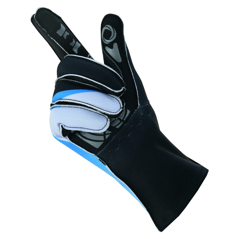TK Karting Go-Kart Racing Gloves - Black, S