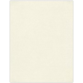 LUXPaper 8.5" x 11" Paper | Letter Size | Natural Linen | 80lb. Text | 500 Qty