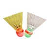 DHS Plastic Nylon LED Shuttlecock Badminton Indoor | Outdoor Birdies
