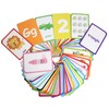 ZazzyKid Flash Cards for Toddlers Learning: 54 Double Sides Flashcards