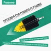 Prozwee 2PACK Tile Corner Drill Brush,Upgraded Powerful Scrubber Brush Made