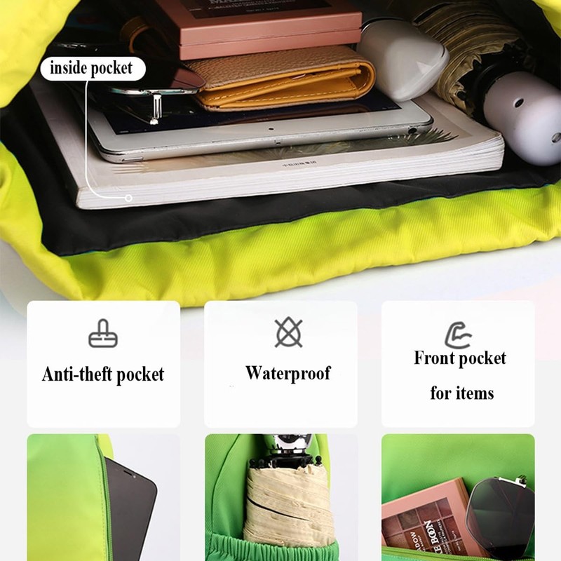 YYKSYDPT Gym Bag for Men and Women, Drawstring Gym Bag,