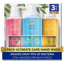 Safe-Guard Safeguard Ultimate Care Hand Wash, Variety Pack, 15.5 fl. oz., 3 pk.