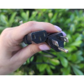 Longwell 6 FT Computer AC Power Cable 18 AWGX3C  PSU Supply 3 prong, 10A, 12V, 1250W