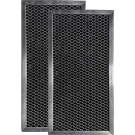Eopzol AFF79-CH2 Microwave Charcoal Carbon Filters Replacement for Frigidaire Fits for Frigidaire 5304409641 Microwave Oven Range Hood Charcoal Carbon Filters, 6-1/8" x 11-1/8" x 3/8", 2-Pack
