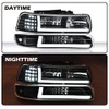 ALLGOOD LED DRL Headlight Assembly Front Headlamp Compatible with 99-02