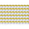 60 ointment containers, cream containers, flat ointment jar, 25 ml
