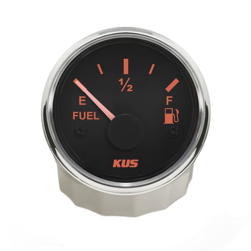 KUS Justified Oil Level Fuel Meter Indicator 0-190ohm with Backlight