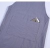 YushengTai Japanese Style Aprons, Minimalist Cotton Linen Aprons with Pockets,