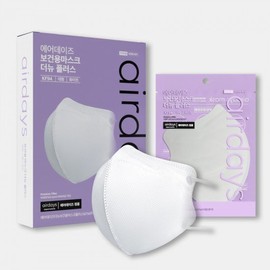 Air Days Mask KF94 Bird Beak Large Medium Small 30 sheets, Medium Wide White 30 sheets / 에어데이즈 마스크 KF94 새부리형 대형 중형 소형 30매, 중형와이드 화이트 30매