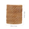 FUNOMOCYA 2Pcs Woven Pen Holders for Desk Multi Functional Rattan