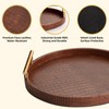 JUMBO HUMBLE Modern Decorative Serving Tray, Set of 2 Modern
