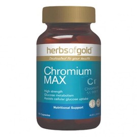 Herbs of Gold Buy Herbs of Gold Chromium Max 120 Capsules Online