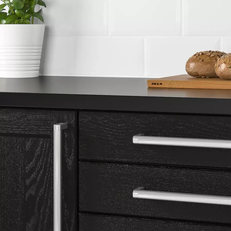 IKEA 2 Pack IKEA ORRNAS 13" Stainless Steel Handle, 12