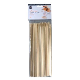 KOTO Bamboo Skewers 100pcs– Natural Bamboo Sticks for BBQ, Grilling, Appetizers, Fruit, Kabobs | Disposable & Eco-Friendly (7.9"(20cm))