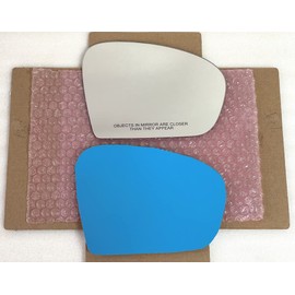 New Mirror Glass with Full Size Adhesive for 2014-2017 Maserati Ghibli Passenger Side View Right RH