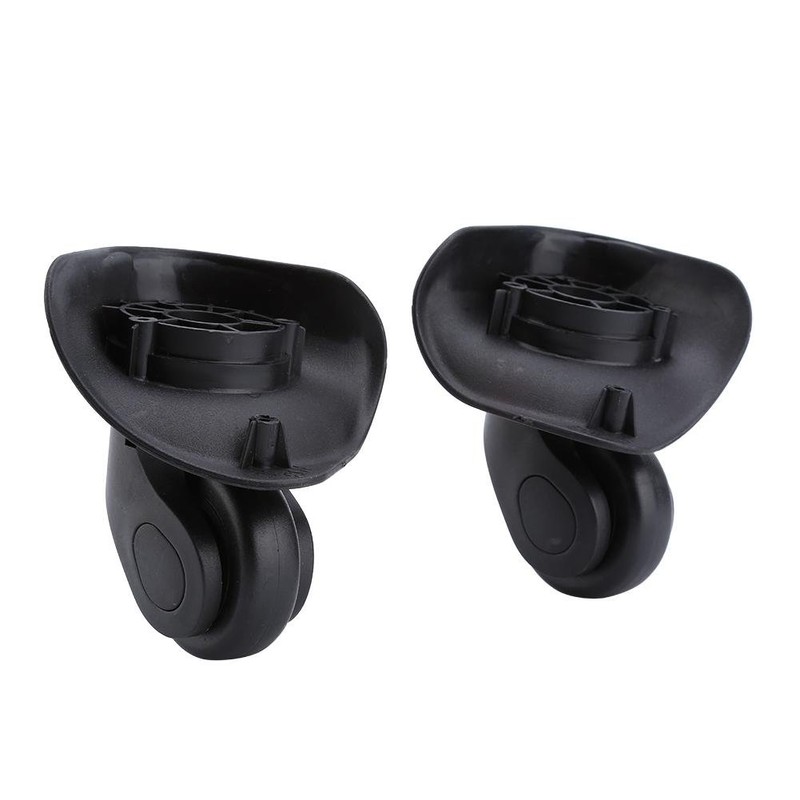 2pcs Universal Wheel, Swivel Wheel, Black Bearing Wheels, Replacement Wheel