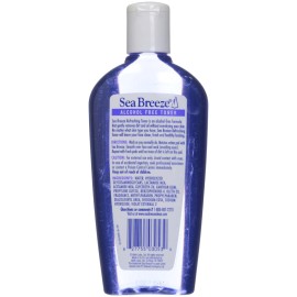Sea Breeze Alcohol Free Refreshing Toner 10 fl. oz. Plastic Bottle