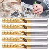5pcs Professional CNC End Mill Metal Spiral Router Bit Milling