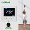Wengart 24V Digital Thermostat WG538,Indoor Thermostatic Control,Weekly Programming,Colorful Display Suitable