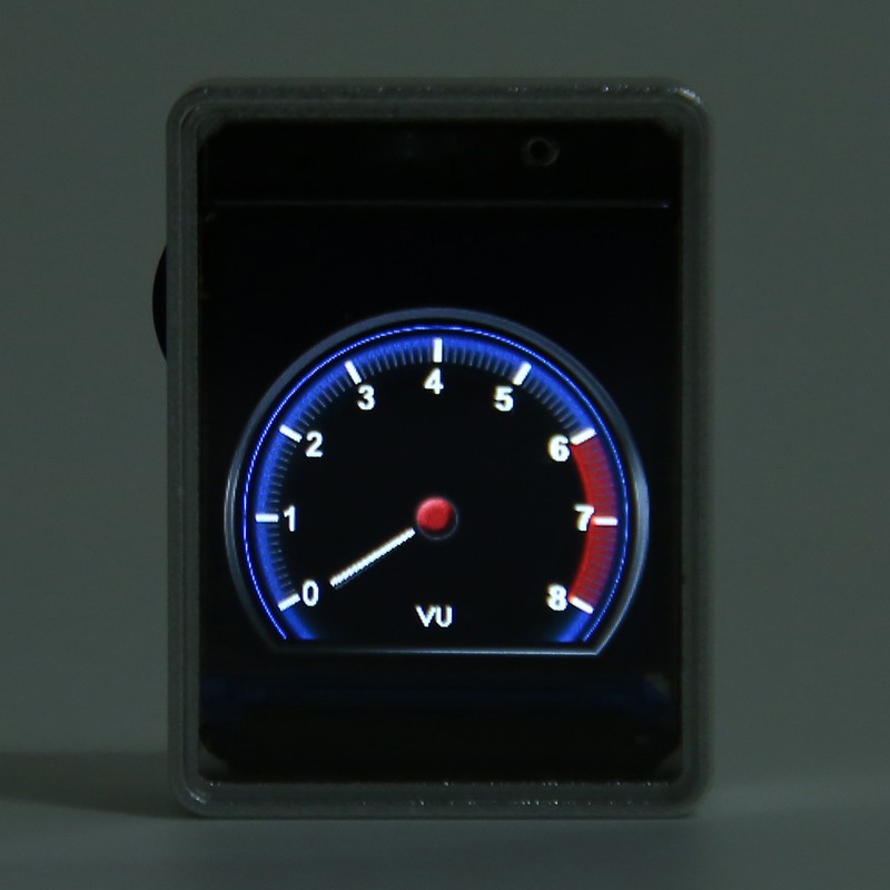 VU Meter Professional Voice Activation 1.3inch Display High Accuracy Sound