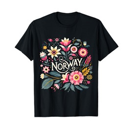 Norway Flowers Norwegian T-Shirt