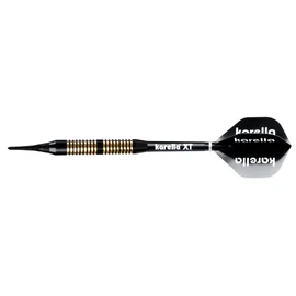 Karella Soft Dart XT-6 21g Barrel Length 54mm Black Gold Beginner Darts