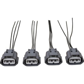 AIP Electronics Set 4 Premium Ignition Coil Connector Pigtails Compatible with 2001-2015 Nissan and Infiniti OEM Fit WH1009x4
