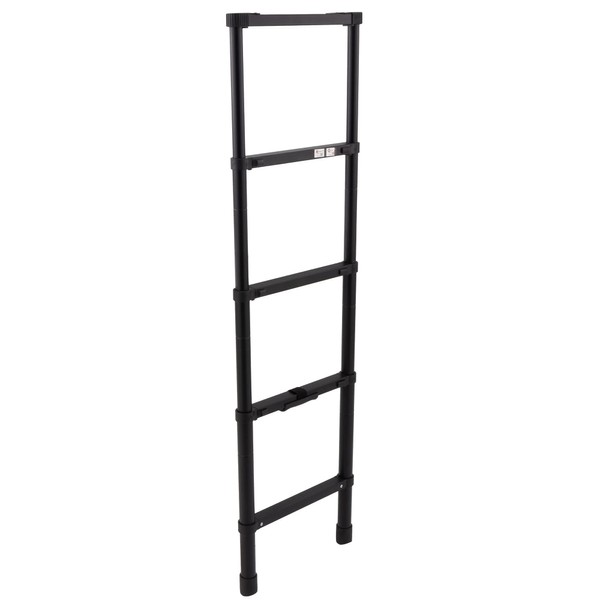 RecPro RV Telescoping Bunk Bed Ladder | Includes Mounting Brackets | Lightweight Aluminum Collapsible Construction (66")