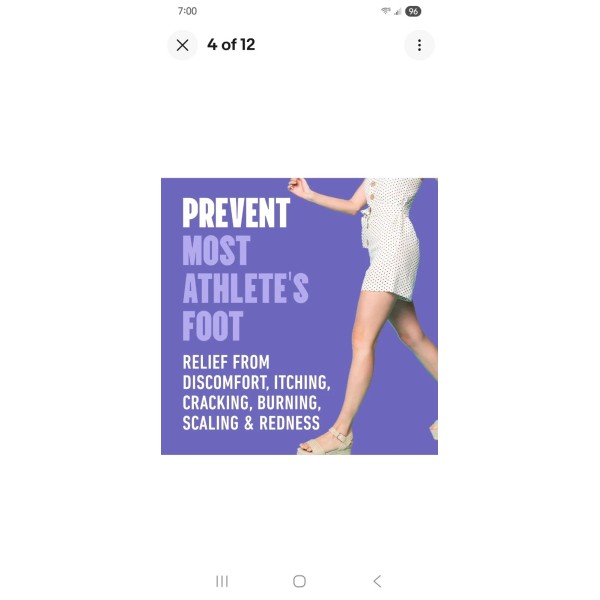 Does not apply AF Athlete'S Foot Daily Prevention Deodorant Powder