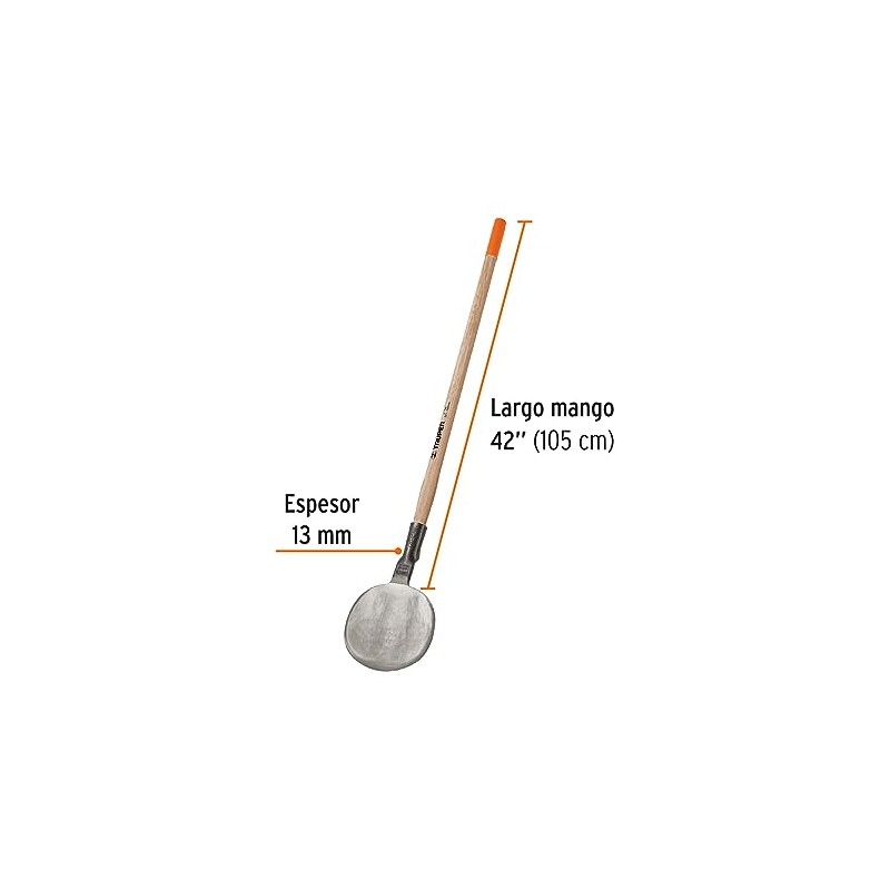 Truper CO-AG-42 Coa Agavera con mango de 42”, color, Mango
