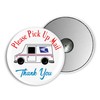 Cute US Mail Truck Outgoing Mail Magnet Please Pick Up
