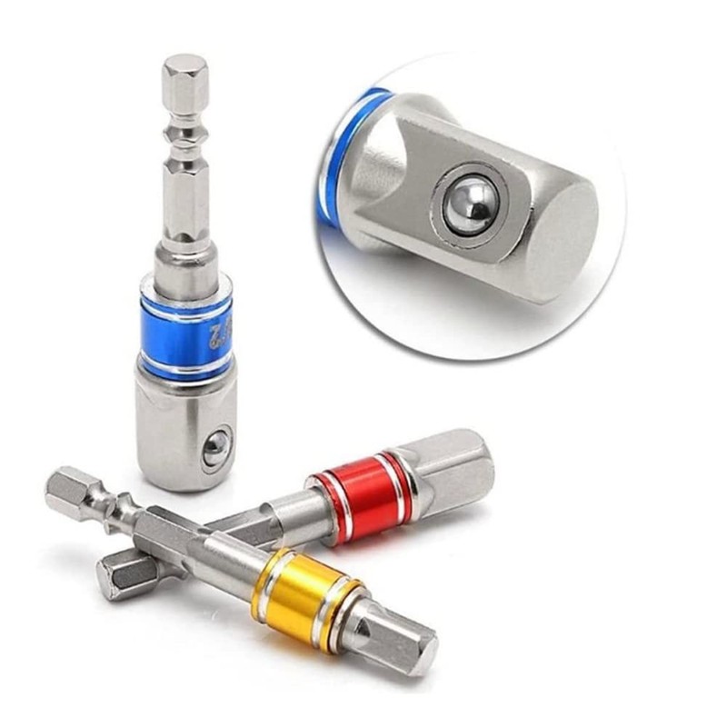 LIKENNY Socket Adapter Set, Socket Bit, Electric Drill Socket, Hex