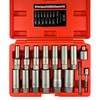 STXDY 16Pcs Deep Bolt Extractor Set, Stripped Bolt Extractor Kit,