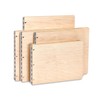 Pina Zangaro Maple Screwpost Binder, 11x14 Landscape Orientation (34957)
