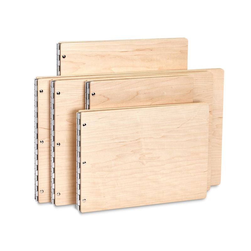 Pina Zangaro Maple Screwpost Binder, 11x14 Landscape Orientation (34957)