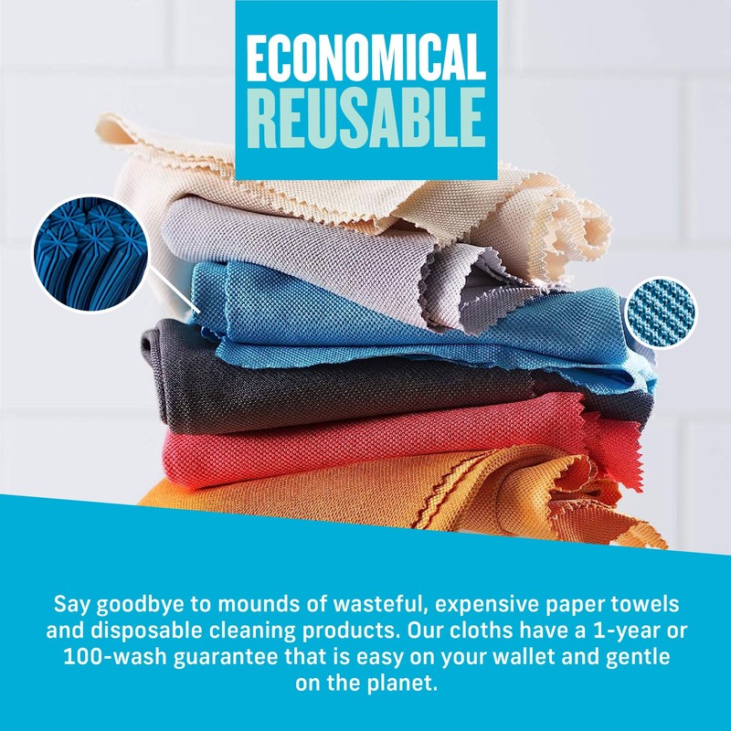 E-Cloth Polishing Microfiber Cleaning Cloth, 4-Pack - Microfiber Polishing Towels